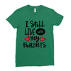 I Still Live With My Parents Ladies Fitted T-Shirt