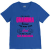 I&rsquo;m Called Grandma Because I&rsquo;m Way Too Cool To Be Called Grandma V-Neck Tee