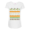 halloween ugly sweater tn featured Maternity Scoop Neck T-shirt