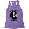 on wednesdays we wear black Racerback Tank