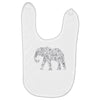 elephant filled5 cool Baby Bibs