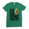 super saiyan quitting is not Ladies Fitted T-Shirt