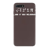 i 8 sum pi  ate some pie funny food nerd maths physics joke iPhone 7 Plus Case