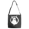 new v for vendetta logo Adjustable Strap Totes