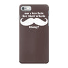am i too late for that mustache thing iPhone 7 Case