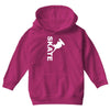 skate  fun skateboard Youth Hoodie