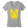 tigres de monterrey Women's V-Neck T-Shirt