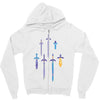 master swords Zipper Hoodie