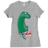 my name is apatosaurus Ladies Fitted T-Shirt
