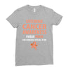 i wear peach for some special to me Ladies Fitted T-Shirt