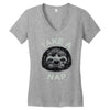 take a nap Women's V-Neck T-Shirt