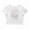 political illiteracy Crop Top