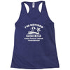 i'm retired Racerback Tank