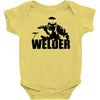 i am welder Baby Bodysuit