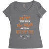 pappy the man the myth best pappy ever Women's Triblend Scoop T-shirt