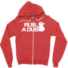rub a dub Zipper Hoodie