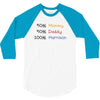 mommy daddy harrison baby name 3/4 Sleeve Shirt