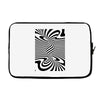 optical illusion Laptop sleeve