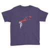 banksy headshot butterfly Youth Tee