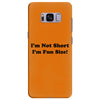im not short funny t shirt humor nerd geek tee s 3xl Samsung Galaxy S8 Plus