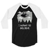 i want to believe in kang and kodos 3/4 Sleeve Shirt
