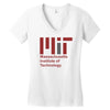 new massachusetts institute of technology Women's V-Neck T-Shirt