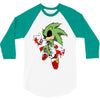 zombie sonic 3/4 Sleeve Shirt