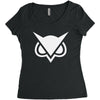 simple art Women's Triblend Scoop T-shirt