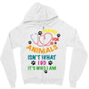 caring for animals isn't what i do it's who i am Zipper Hoodie