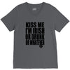 kiss me i'm irish or drunk or whatever t shirt st patricks day funny t V-Neck Tee