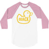 duck quack 3/4 Sleeve Shirt