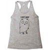 i can't sleep Racerback Tank