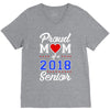 proud mom of a 2018 senior V-Neck Tee
