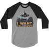 I Want To Leave 3/4 Sleeve Shirt