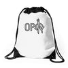 opa logo Drawstring Bags