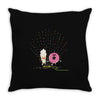 playin' in the sprinkler Throw Pillow