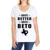 vote beto Ladies Curvy T-Shirt