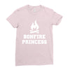 Bonfire Princess Ladies Fitted T-Shirt