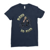 bawl so hard] Ladies Fitted T-Shirt