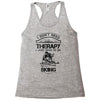 I Don't Need Therapy Just to Do Skiing Racerback Tank