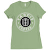 time travel coffee Ladies Fitted T-Shirt