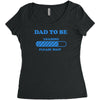 dad to be funny Women's Triblend Scoop T-shirt