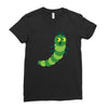 green animal Ladies Fitted T-Shirt