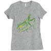 praying mantis Ladies Fitted T-Shirt