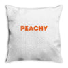 Peachy Throw Pillow