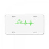 morning coffee heatbeat ekg License Plate
