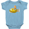 peanut inside Baby Bodysuit