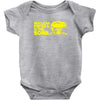nuclear physics is the bomb Baby Onesie