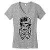hard Women's V-Neck T-Shirt
