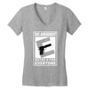 second amendment rated e for everyone Women's V-Neck T-Shirt